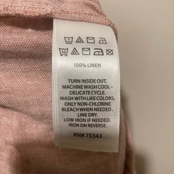 Cynthia Rowley Linen wide leg capris - Picture 5 of 7